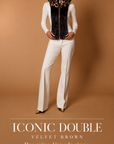 ICONIC DOUBLE dark brown