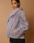 Visone luxury Sofy grey blue