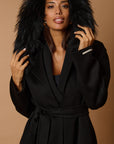 Dianne luxury coat black