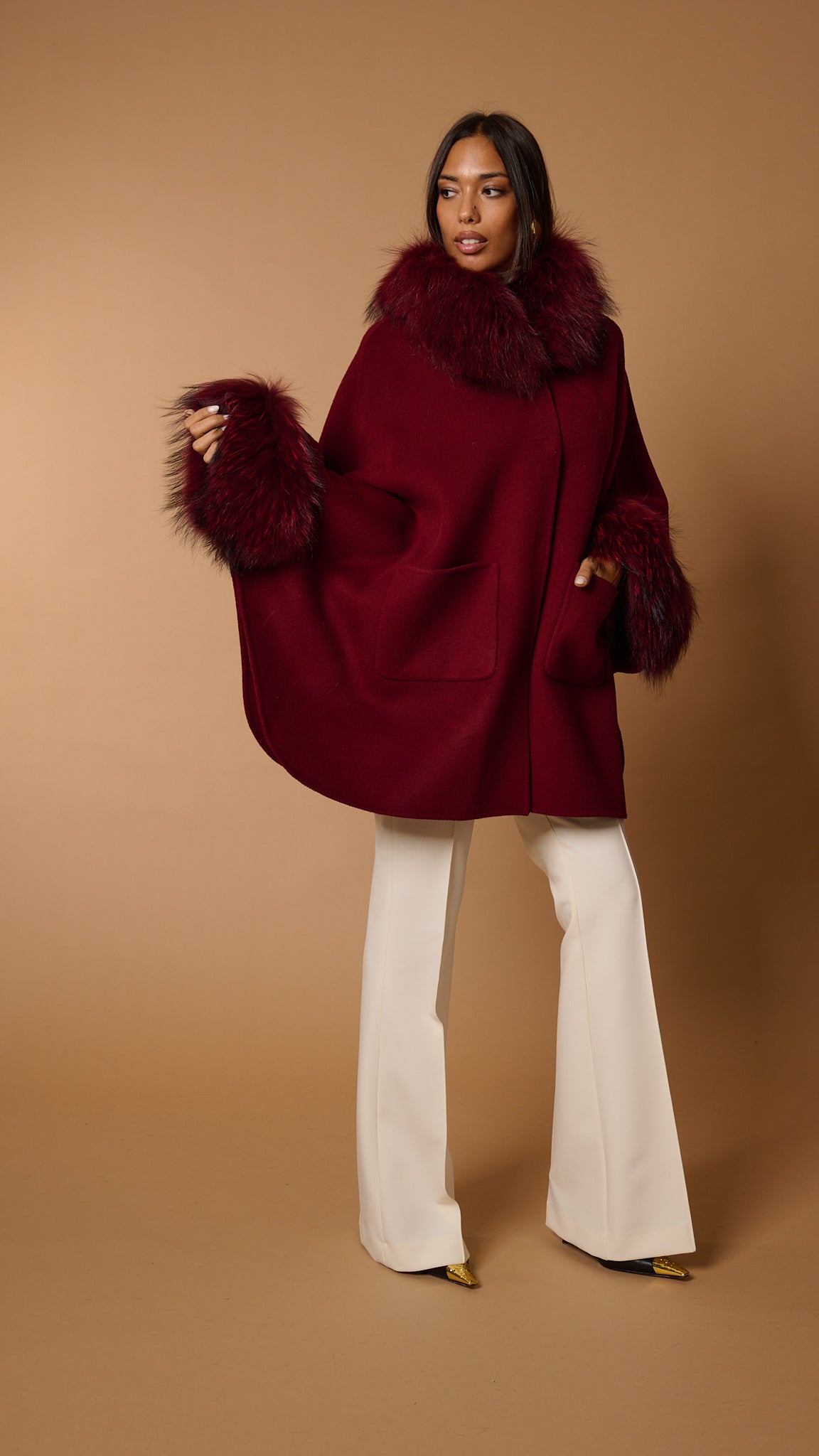 DIVA LUXURY CAPE bordeaux