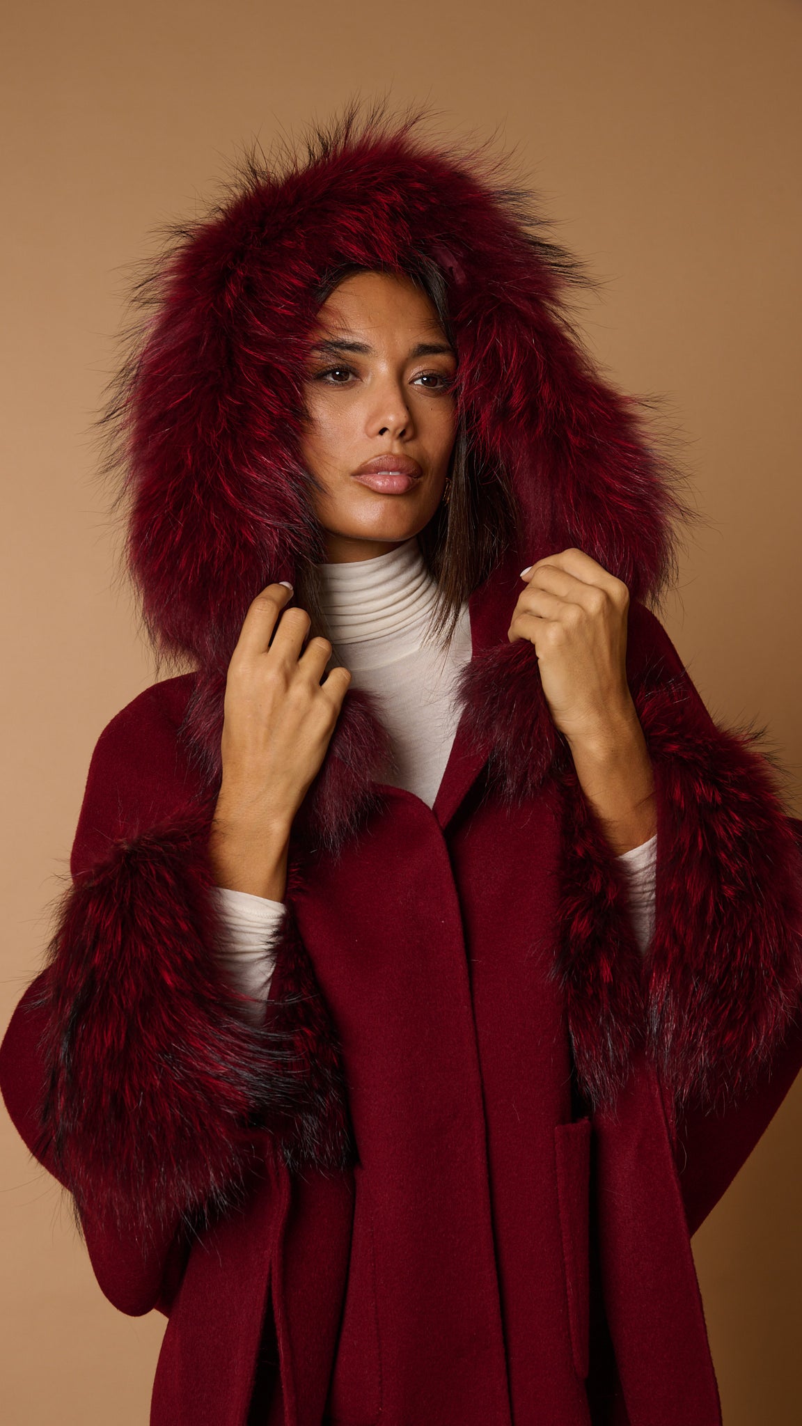 DIVA LUXURY CAPE bordeaux