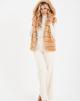 Gilet visone Tiziana
