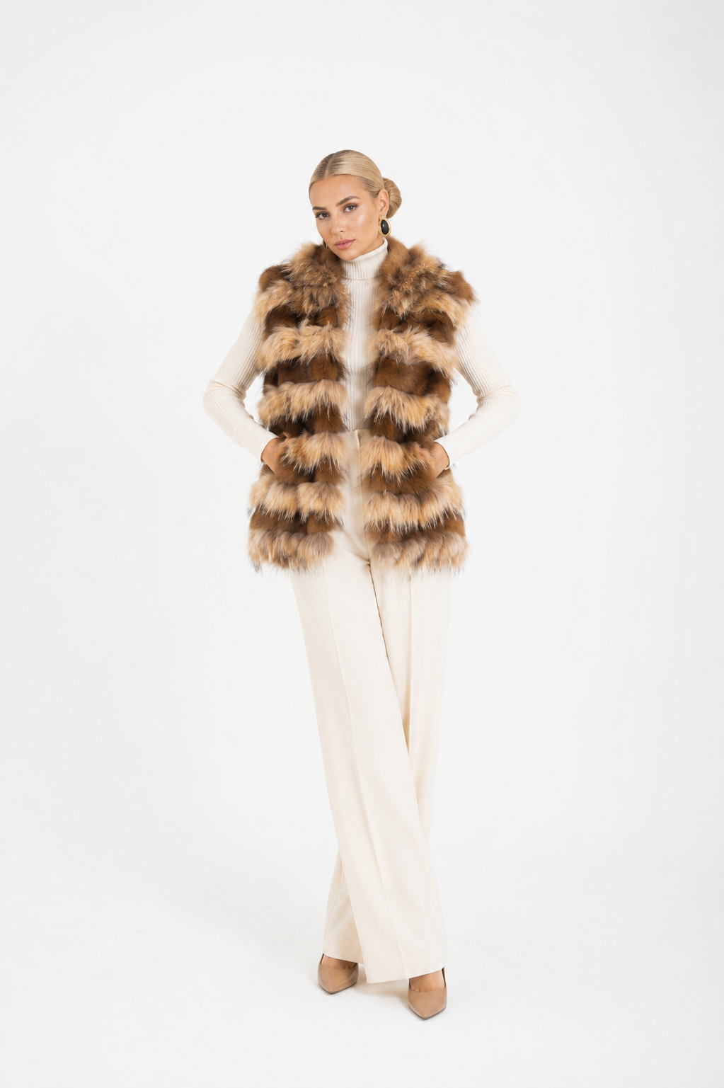 Gilet volpe iris