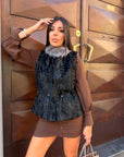 Gilet in Swakara run