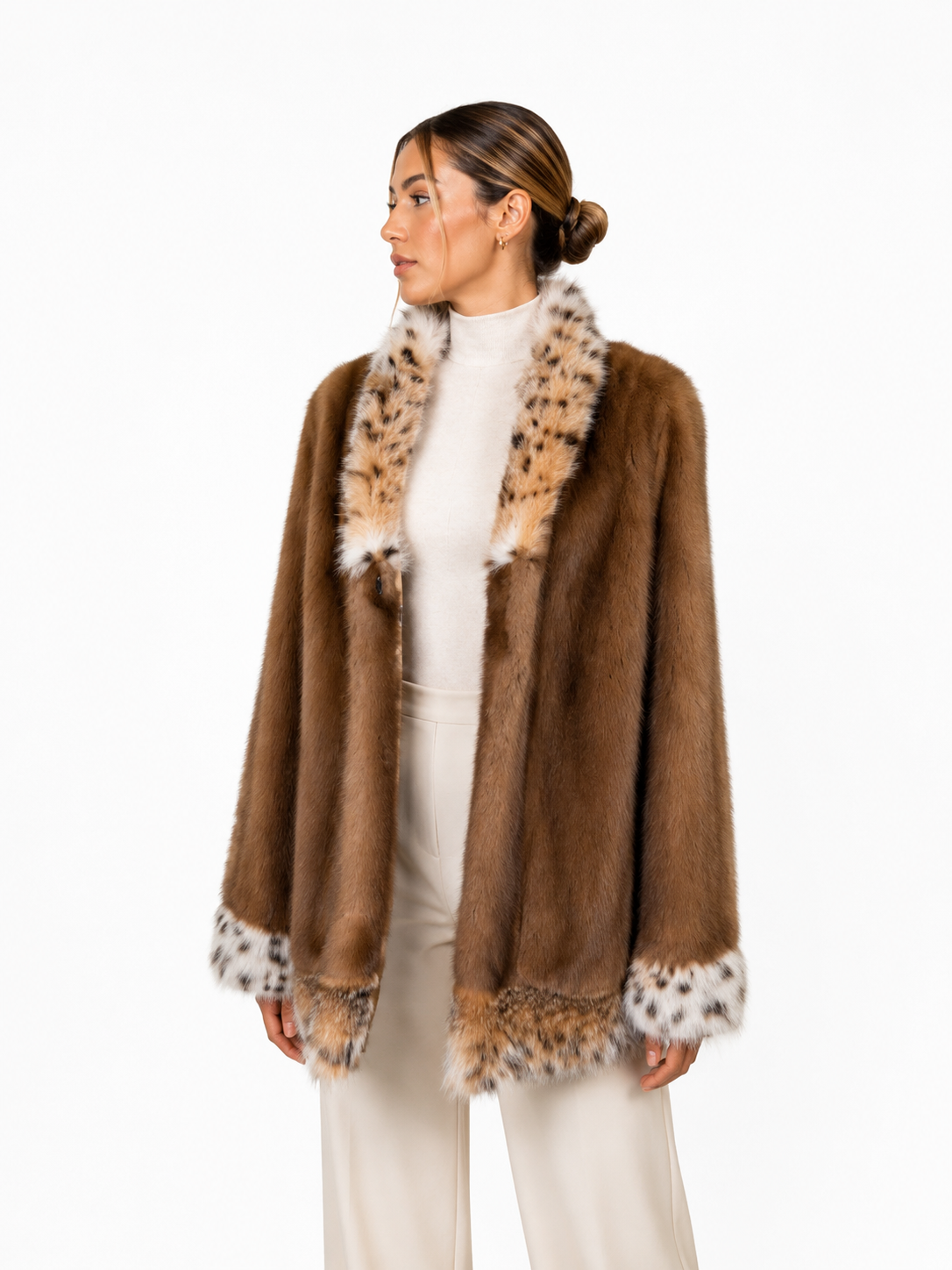 Visone e lince  enid luxury