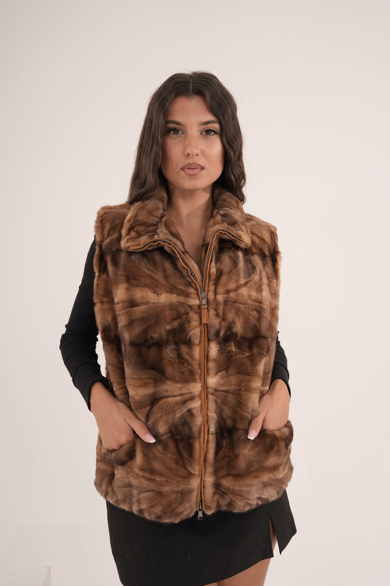 Gilet Ludovica blush