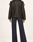 Chiodo in ecopelle Green