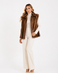 Gilet visone velia