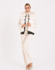 Gilet volpe papavero