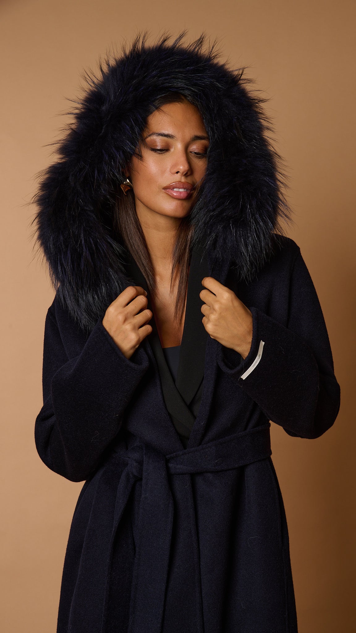 Dianne luxury coat blue