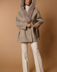 CUVE’ Luxury COAT wool & CASHMERE
