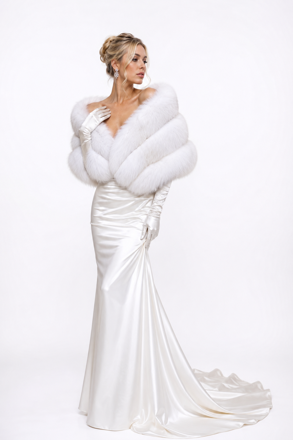Stola in volpe eternity