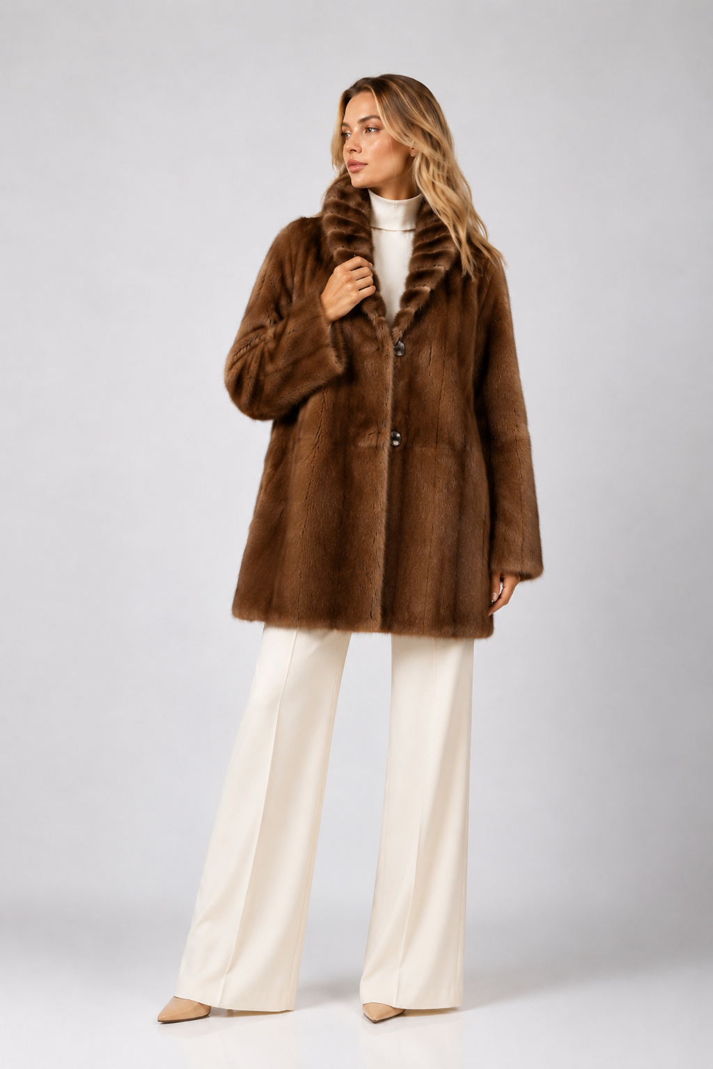 Visone Alice double face Luxury