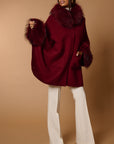 DIVA LUXURY CAPE bordeaux