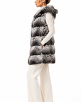 Gilet in cincilla’ Agata Luxury