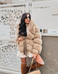Volpe Peony Nude fox luxury