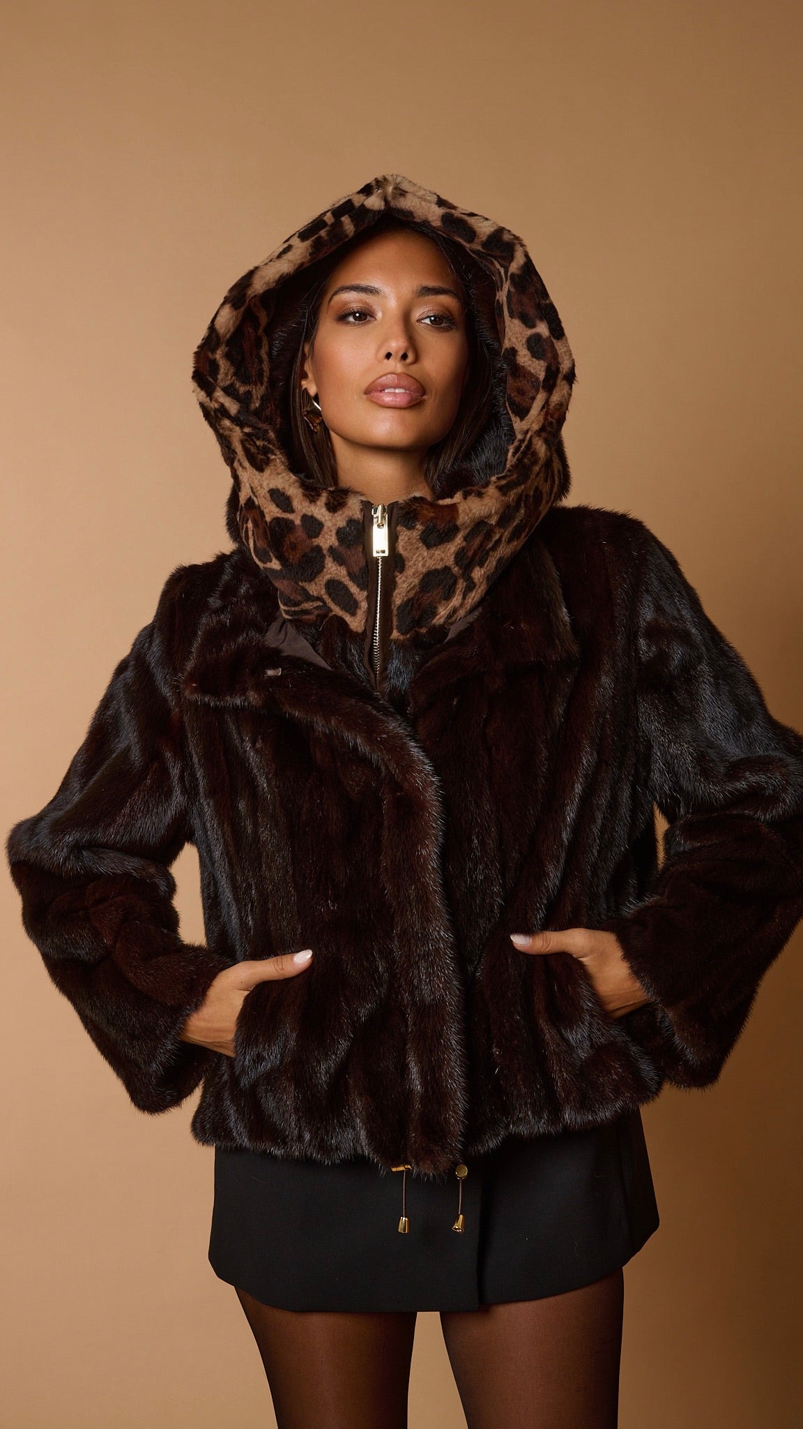 ICONIC DOUBLE dark brown
