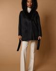 CUVE’ Luxury COAT wool & CASHMERE