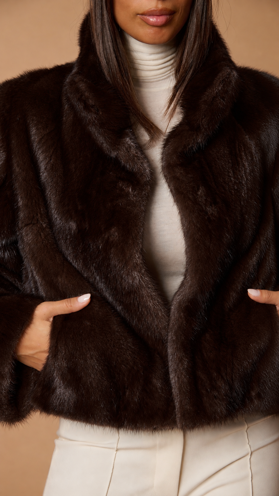ICONIC DOUBLE dark brown