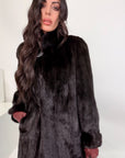 Visone nero Amanda