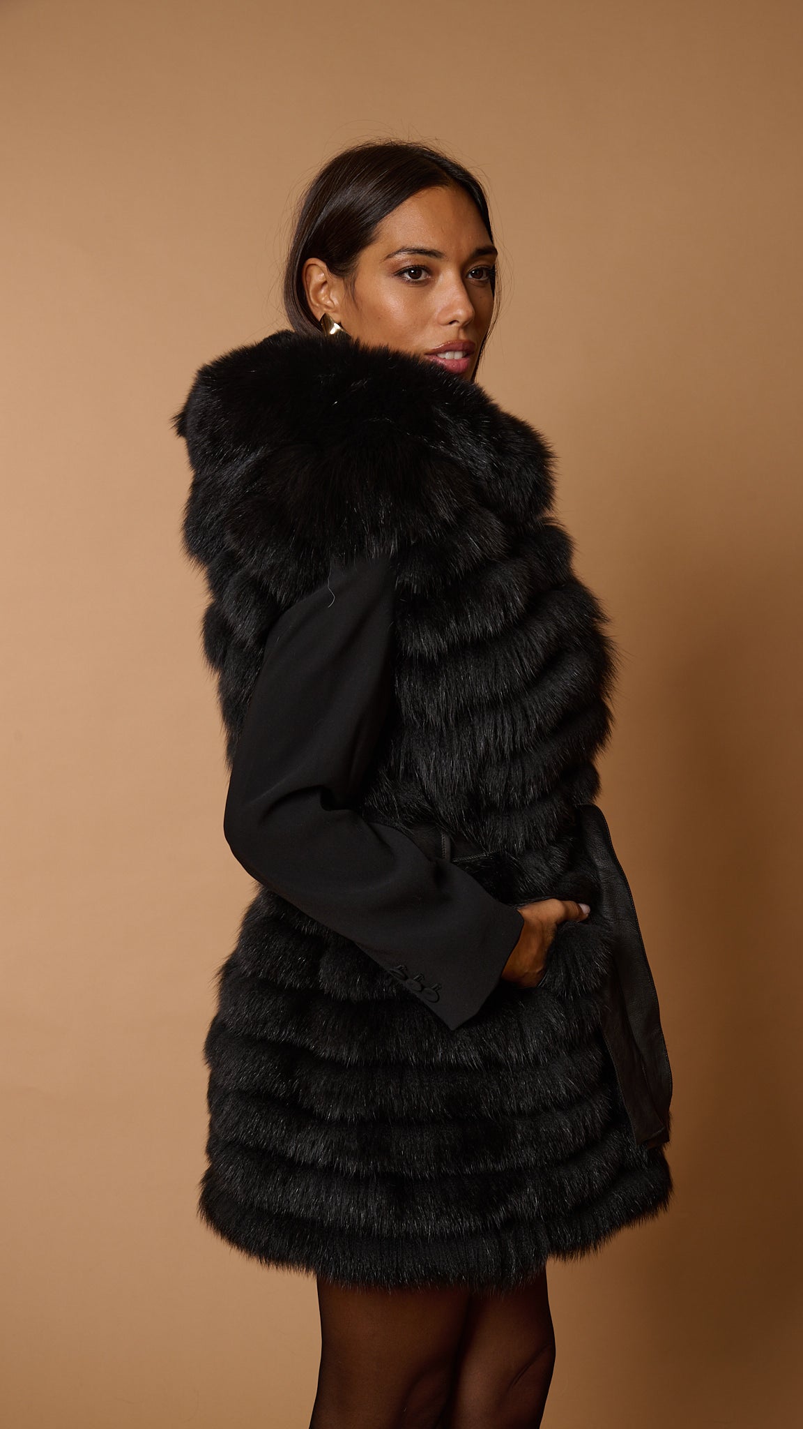 Gilet volpe leonie black