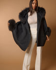 DIVA LUXURY CAPE grey