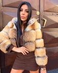 Bomber in volpe alissa