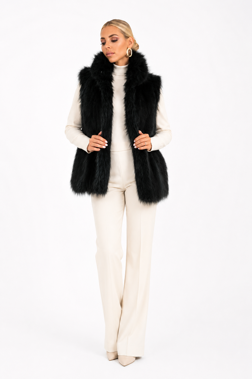 Gilet volpe lago