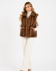 Gilet visone velia