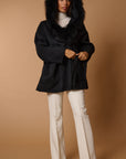 CUVE’ Luxury COAT wool & CASHMERE