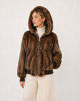 Bomber visone ICONIC Roseline