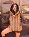 Gilet in visone damien