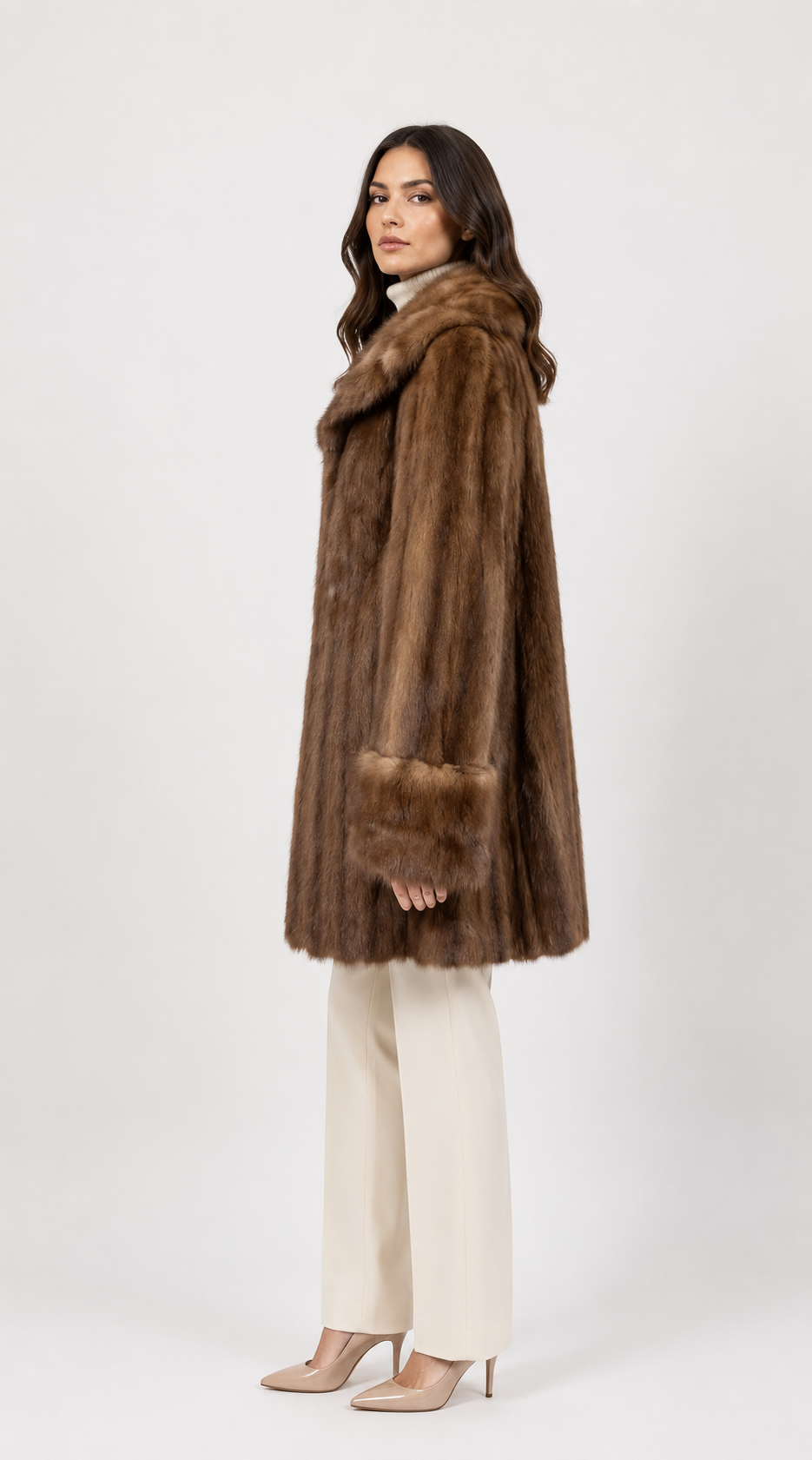 Visone margot cappuccio removibile Luxury