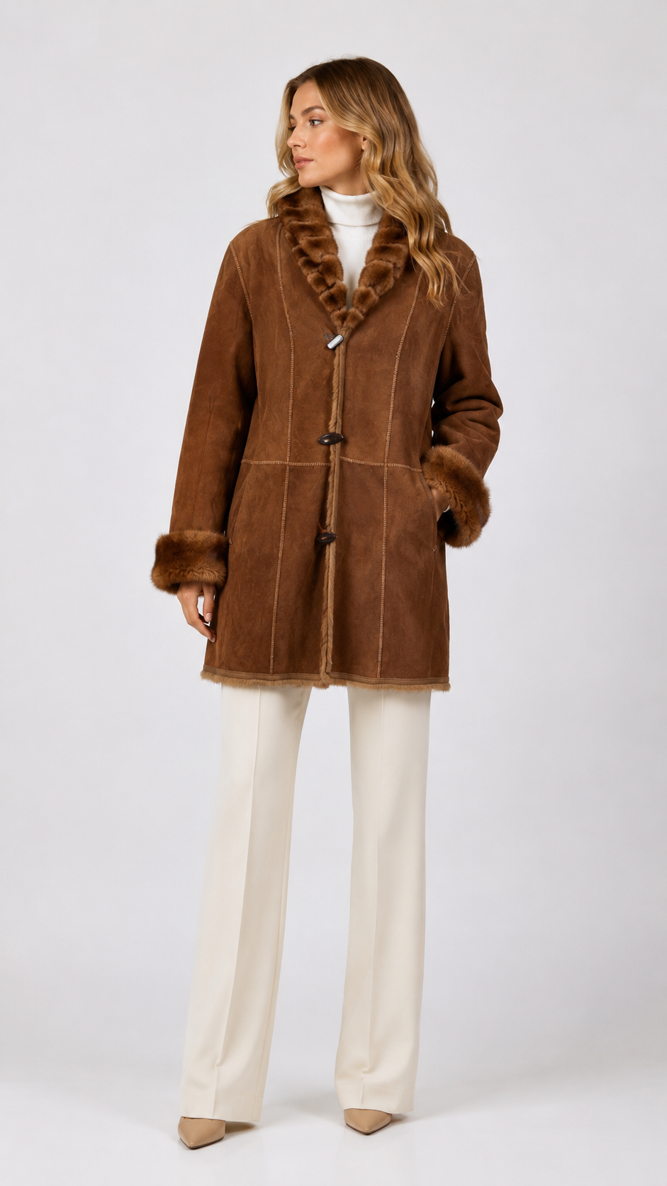 Visone Alice double face Luxury