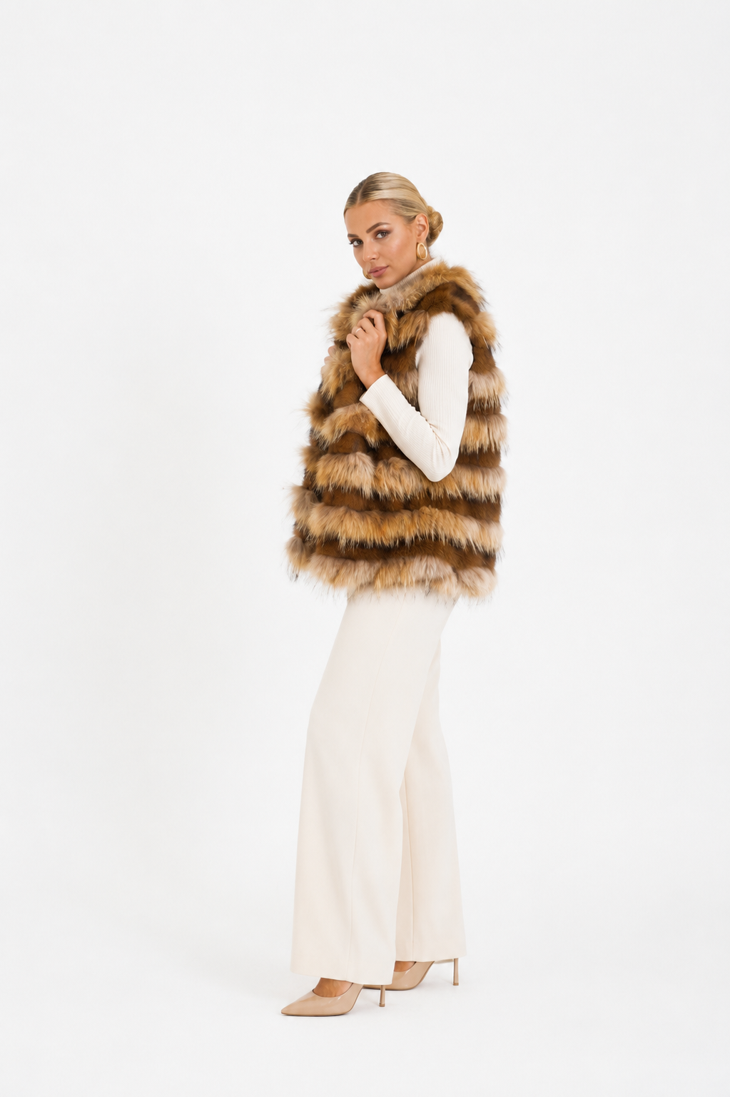 Gilet volpe iris