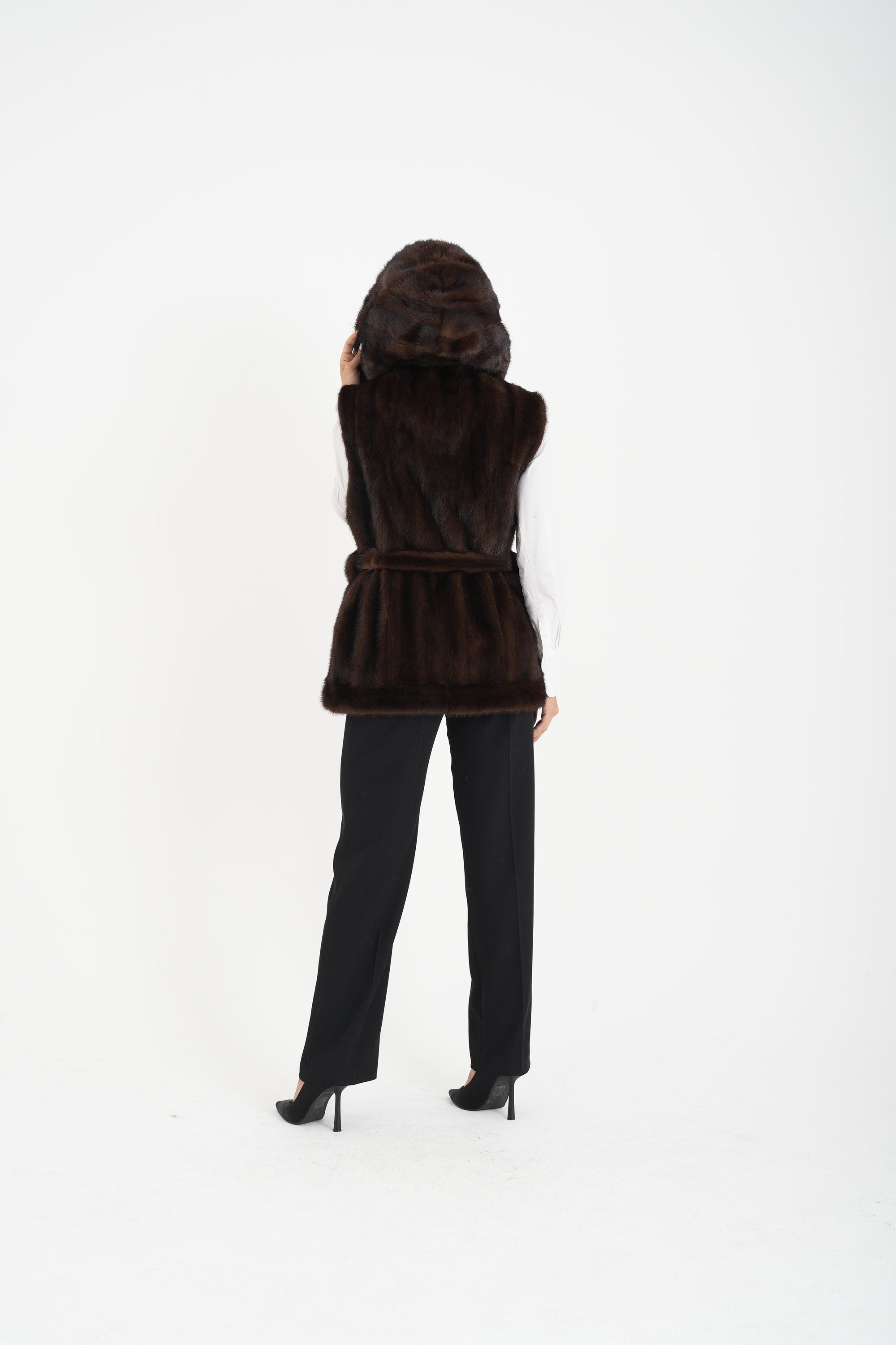 Gilet visone Paola