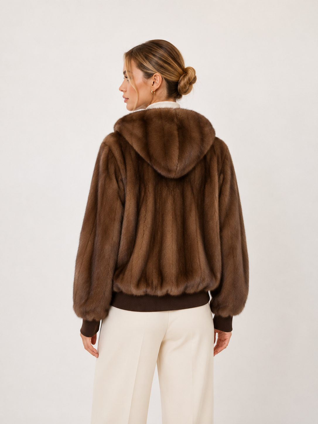 Bomber visone ICONIC Roseline