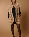Gilet visone vanità luxury