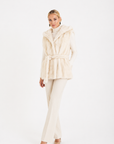 Gilet visone Sabrina