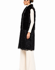 Gilet con pizzo rebrode’ luxury
