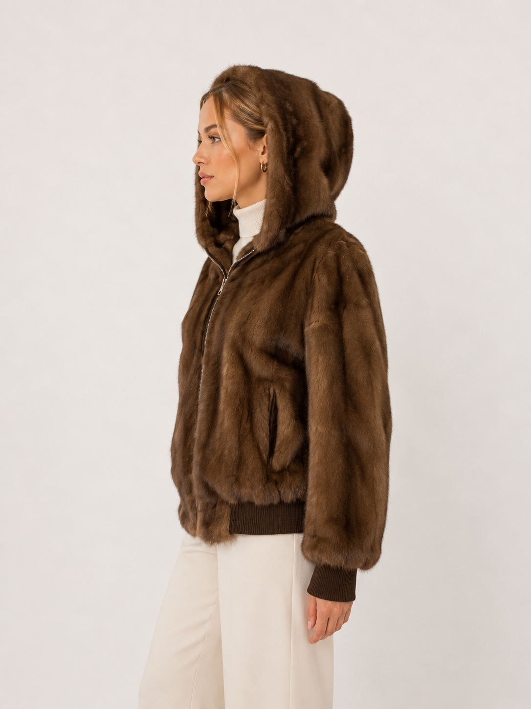 Bomber visone ICONIC Roseline