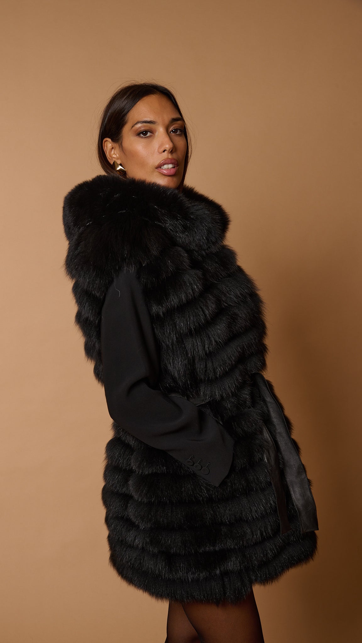 Gilet volpe leonie black