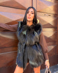Gilet in volpe green