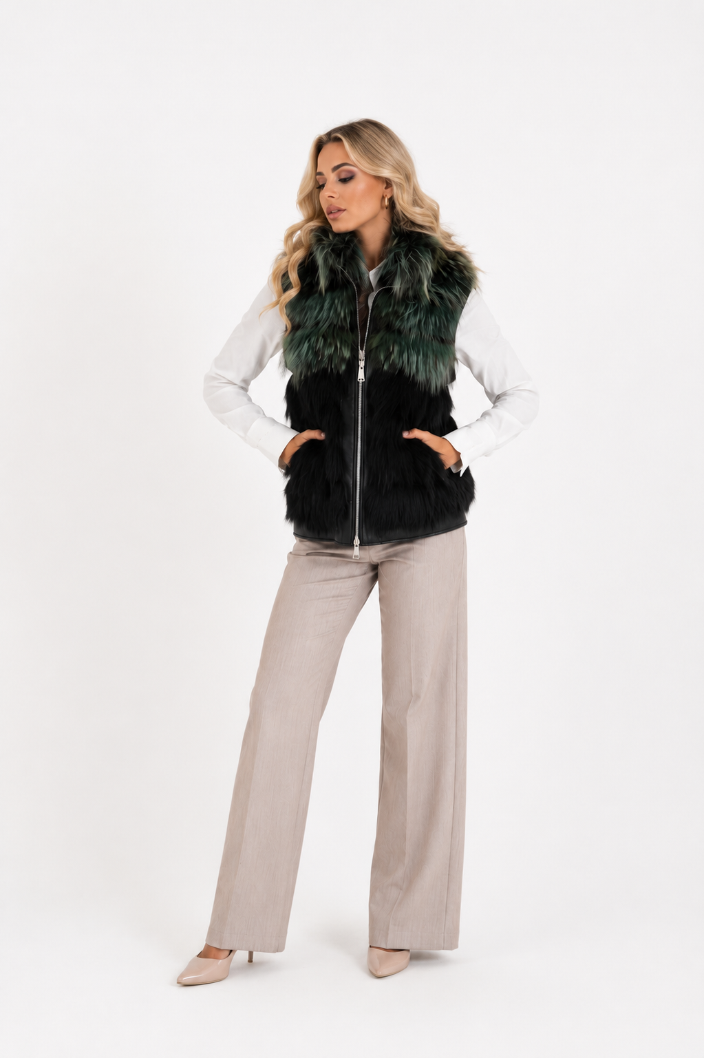 Gilet volpe Medea