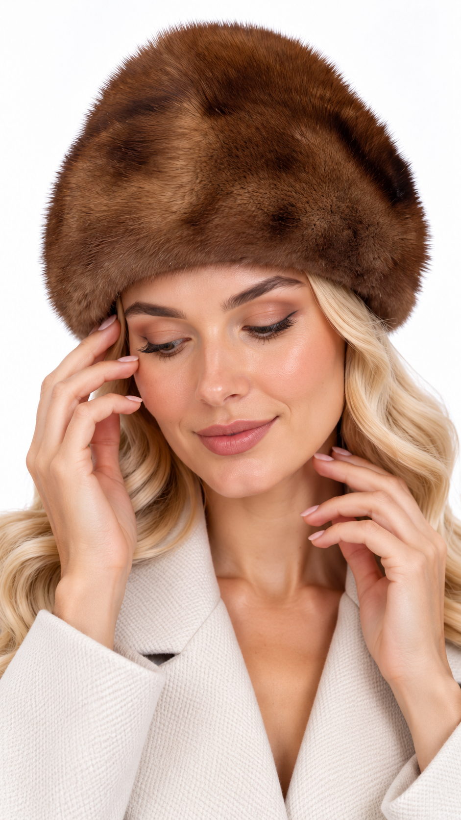 Cappello in visone 023