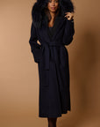 Dianne luxury coat blue