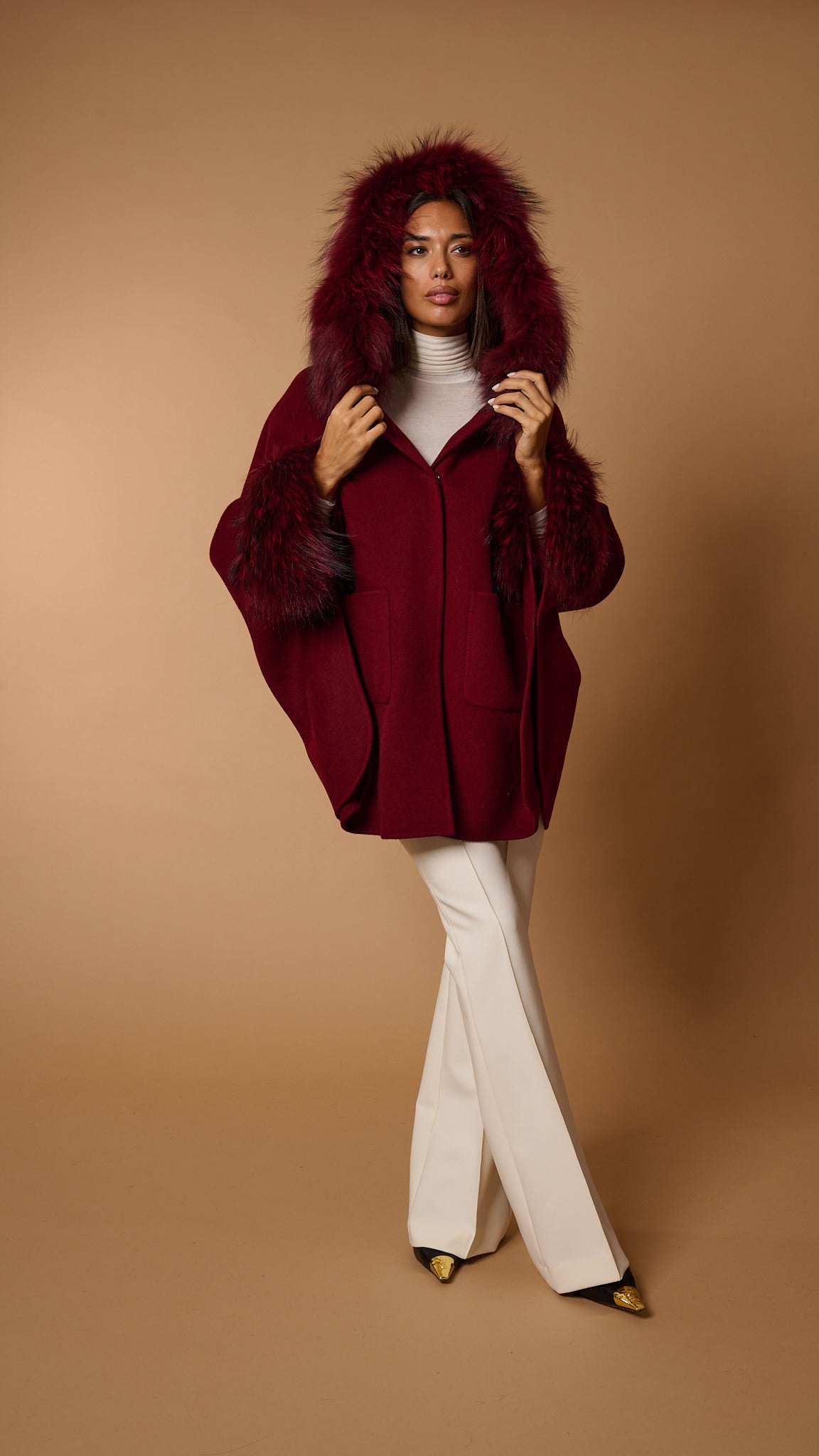 DIVA LUXURY CAPE bordeaux