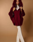 DIVA LUXURY CAPE bordeaux