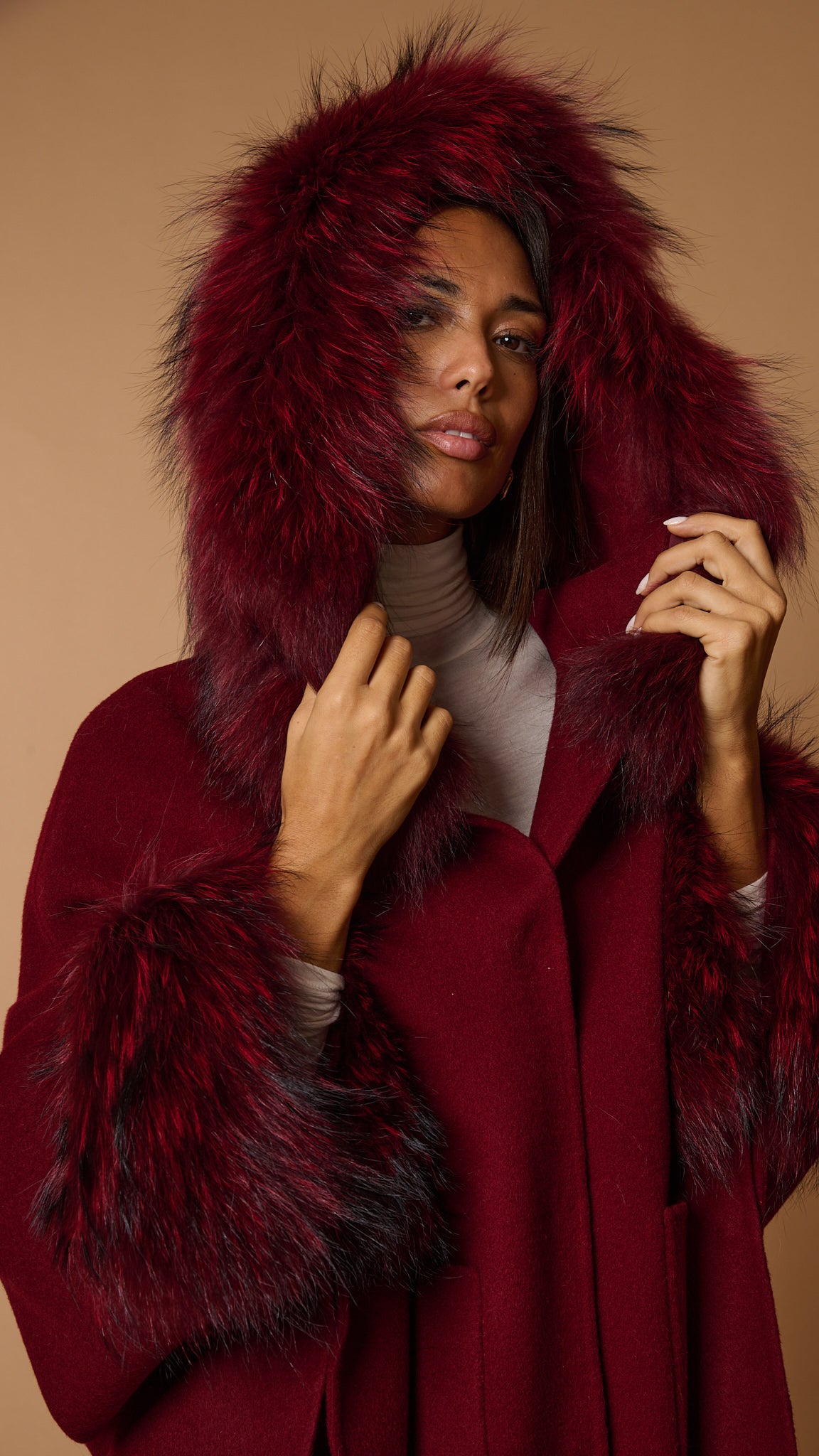 DIVA LUXURY CAPE bordeaux