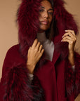 DIVA LUXURY CAPE bordeaux